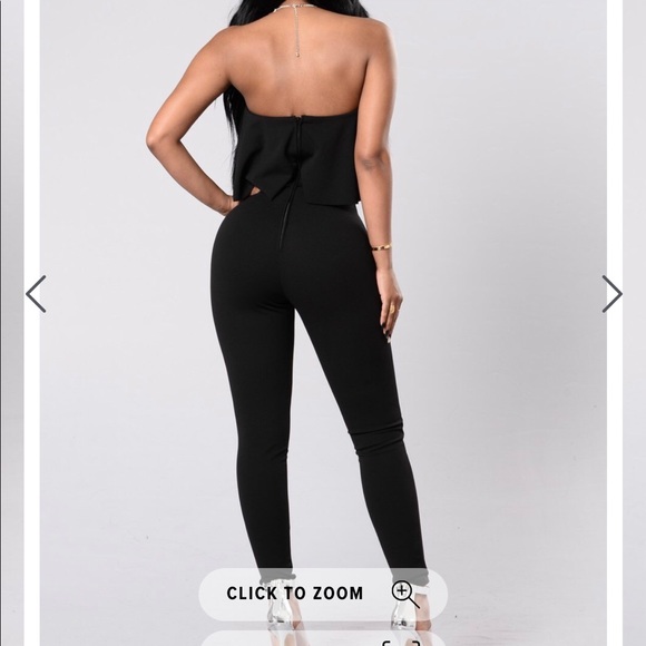Fashion Nova Soho Horse Jumpsuit - Black - Picture 3 of 6